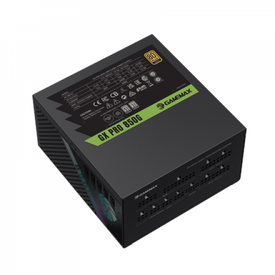 Gamemax PSU | GX 850G | 850 W | Gold | Modular