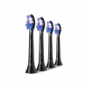 Philips HX6054/88 Sonicare Sensitive | Replacement brush heads | Heads | For adults | Number of brush heads included 4 | Black