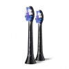 Philips Replacement brush heads | HX6052/88 Sonicare Sensitive | Heads | For adults | Number of brush heads included 2 | Black