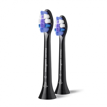 Philips Replacement brush heads | HX6052/88 Sonicare Sensitive | Heads | For adults | Number of brush heads included 2 | Black