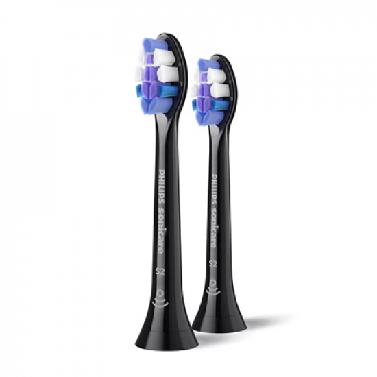 Philips Replacement brush heads | HX6052/88 Sonicare Sensitive | Heads | For adults | Number of brush heads included 2 | Black