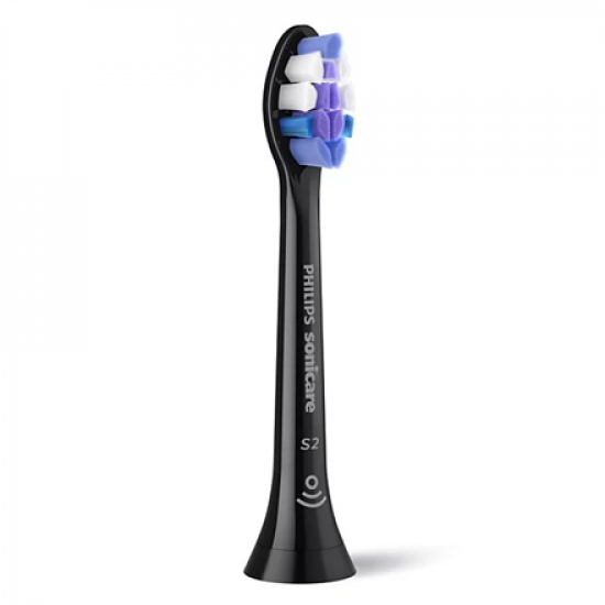Philips Replacement brush heads | HX6052/88 Sonicare Sensitive | Heads | For adults | Number of brush heads included 2 | Black