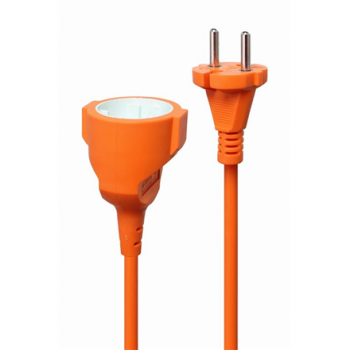 Gembird Power extension cord, orange, 20 m | Cablexpert