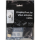 SALE OUT. Gembird DisplayPort to VGA adapter cable Black | Gembird Adapter cable | DisplayPort | VGA | DAMAGED PACKAGING