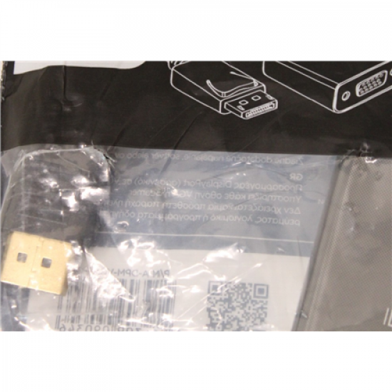 SALE OUT. Gembird DisplayPort to VGA adapter cable Black | Gembird Adapter cable | DisplayPort | VGA | DAMAGED PACKAGING