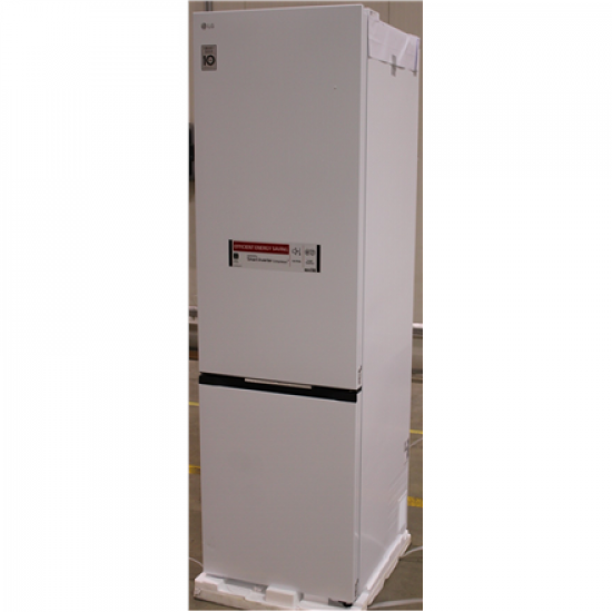 SALE OUT. LG GBBS322CSW Refrigerator, C, Free-standing, Combi, Height 2.03 m, Net fridge 262 L, Net freezer 113 L, White | LG Refrigerator | GBBS322CSW | Energy efficiency class C | Free standing | Combi | Height 203 cm | Fridge net capacity 262 L | Freez