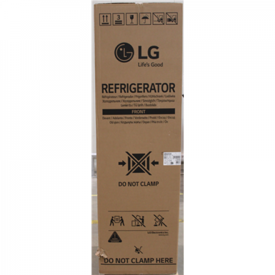 SALE OUT. LG GBBS322CSW Refrigerator, C, Free-standing, Combi, Height 2.03 m, Net fridge 262 L, Net freezer 113 L, White | LG Refrigerator | GBBS322CSW | Energy efficiency class C | Free standing | Combi | Height 203 cm | Fridge net capacity 262 L | Freez