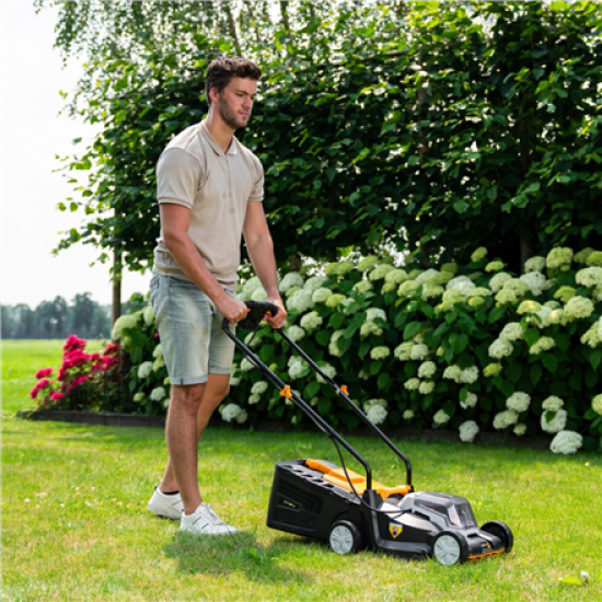Batavia B.V. 18V Cordless Lawn Mower, 32 cm, Without battery and charger | Mowing Area 200 m²