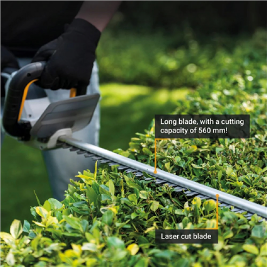 Batavia 18V hedge trimmer 560 mm Without battery and charger Without battery and charger