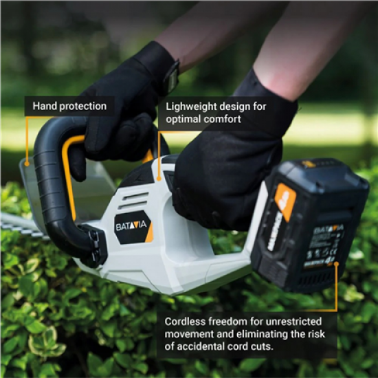 Batavia 18V hedge trimmer 560 mm Without battery and charger Without battery and charger