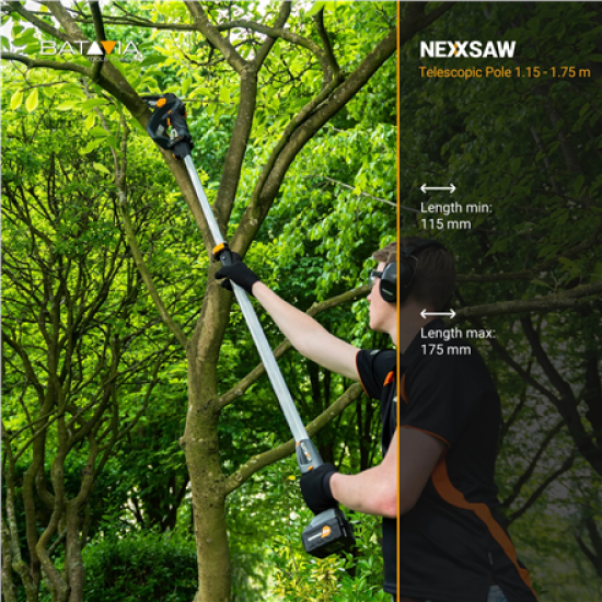 Batavia Telescopic pole 1.15 - 1.75 m For Nexxsaws and Nexxcuts