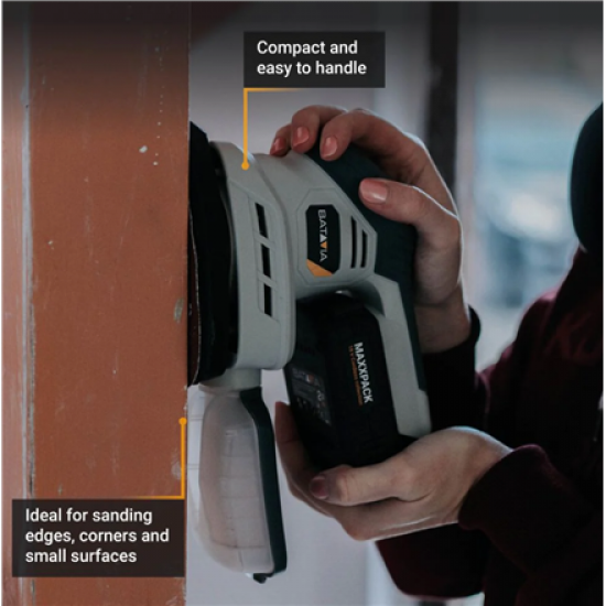 Batavia 18V detail sander Without battery and charger