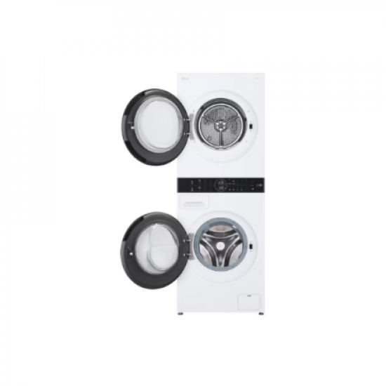 LG WT1210WWF Washing machine with dryer, A, Front loading, Washing capacity 12 kg, Drying capacity 12 kg, Depth 66cm,1400 RPM, White | LG