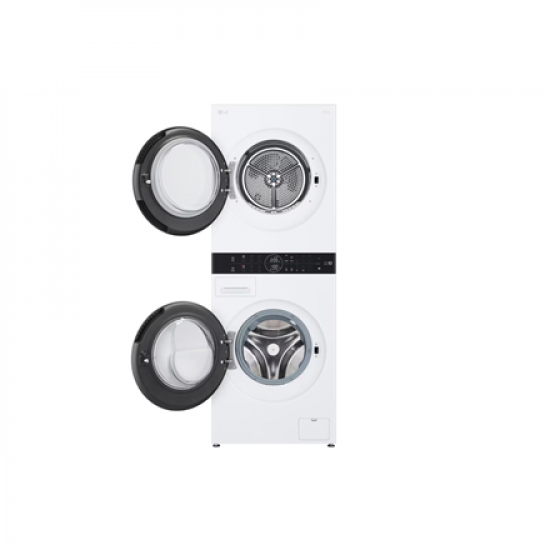 LG WT1210WWF Washing machine with dryer, A, Front loading, Washing capacity 12 kg, Drying capacity 12 kg, Depth 66cm,1400 RPM, White | LG