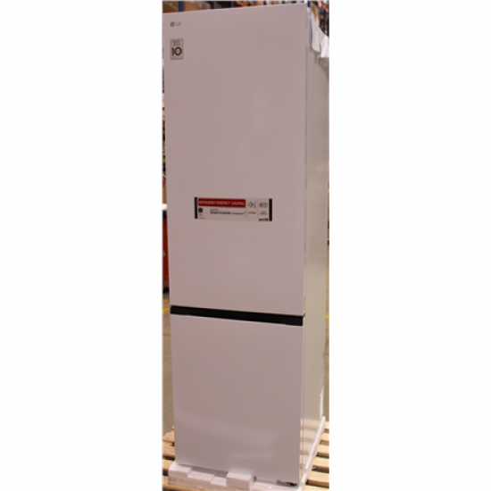 SALE OUT. LG GBBS322CSW Refrigerator, C, Free-standing, Combi, Height 2.03 m, Net fridge 262 L, Net freezer 113 L, White | LG Refrigerator | GBBS322CSW | Energy efficiency class C | Free standing | Combi | Height 203 cm | Fridge net capacity 262 L | Freez