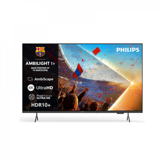 Philips LED 4K Ambilight TV | 65PUS8001/12 | 65 | Smart TV | TITAN OS | UHD | Black