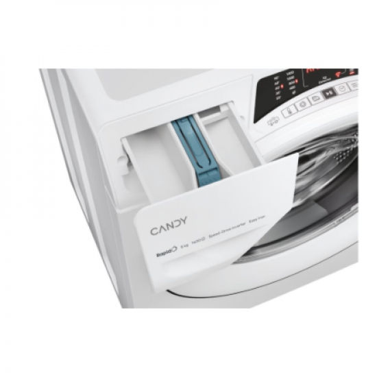 Candy RO 1486DWMT/1-S Washing Machine, A, Front loading, Capacity 8 kg, Depth 54 cm, 1400 RPM, White