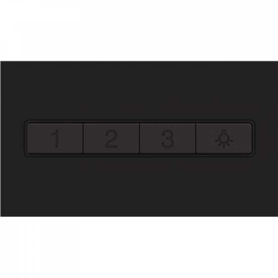 Bosch DWB65CC60 Wall-mounted Extractor Hood, B, Width 60 cm, Max extraction power in intensive mode 594 m3/h, Matte Black