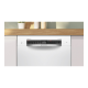 Bosch SPU4HMW12E Dishwasher, Built-in, D, Width 45 cm, Display 10 place settings, White