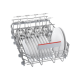 Bosch SPU4HMW12E Dishwasher, Free-standing, D, Width 45 cm, Display 10 place settings, Stainless Steel