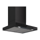 Bosch DWB67DN60 Wall-mounted Extractor Hood, A, Width 60 cm, Max extraction power in intensive mode 699 m3/h, Matte Black
