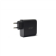 Acer 67W PD GaN Charger, 2 x USB C and 1 x USB A, EU Plug, 100W USB C cable, Black (Retail Pack)