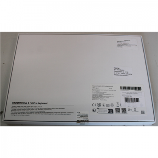 SALE OUT. Xiaomi Pad 8 / 8 Pro Keyboard | SALE OUT. Xiaomi Pad 8/8 Pro Keyboard | Gray | UNPACKED