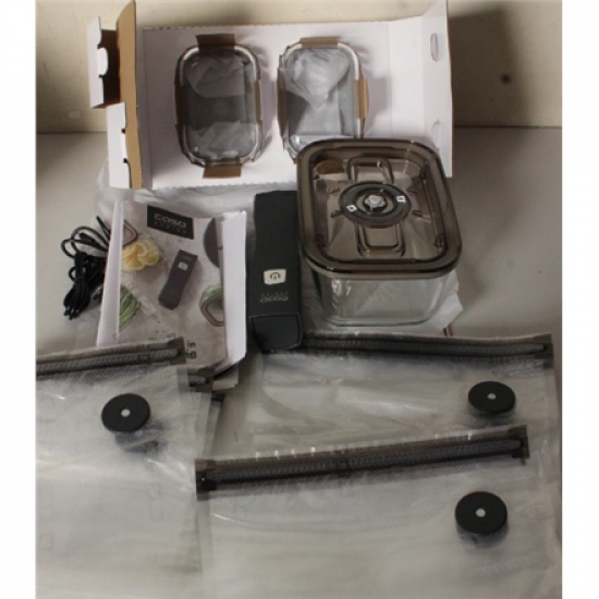 SALE OUT. Caso Vacu OneTouch Vacuum sealer Eco-Set | Black | DEMO