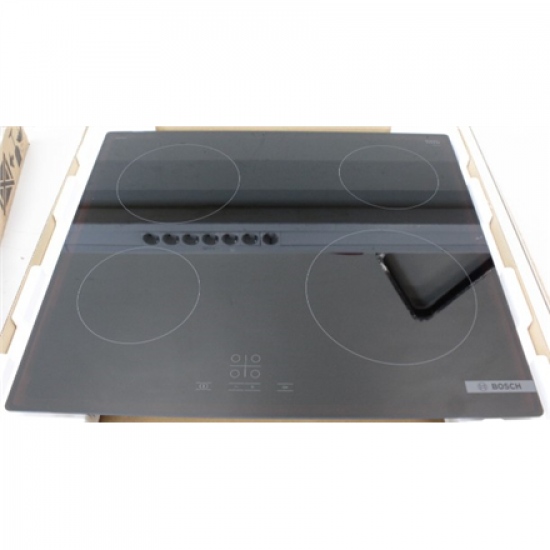 SALE OUT. Bosch PKE611BA2E Vitroceramic Hob, Number of burners/cooking zones 4, Width 60 cm, Black | Bosch Hob | PKE611BA2E Series 4 | Vitroceramic | Number of burners/cooking zones 4 | Touch | Black | DAMAGED PACKAGING