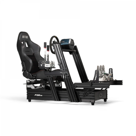 Next Level Racing Aluminium | F-GT Elite 160 Wheel Plate Edition | Black