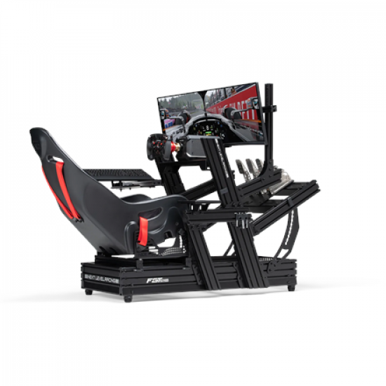 Next Level Racing Aluminium | F-GT Elite 160 Wheel Plate Edition | Black