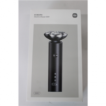 SALE OUT. Xiaomi Electric Shaver S301 EU | Xiaomi Shaver EU | S301 | Operating time (max) 90 min | Wet & Dry | Black | UNPACKED, SMALL SCRATHED ON CORPUS | Warranty 24 month(s)
