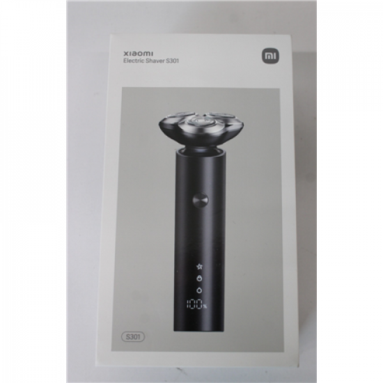 SALE OUT. Xiaomi Electric Shaver S301 EU | Xiaomi Shaver EU | S301 | Operating time (max) 90 min | Wet & Dry | Black | UNPACKED, SMALL SCRATHED ON CORPUS | Warranty 24 month(s)