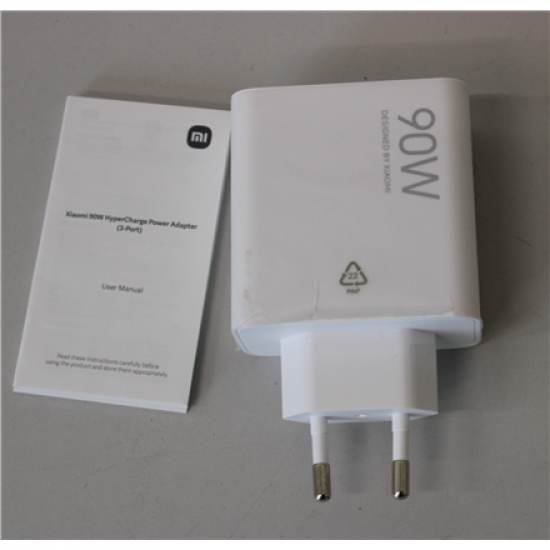 SALE OUT. Xiaomi 90W HyperCharge Power Adapter (3-Port), EU | DEMO