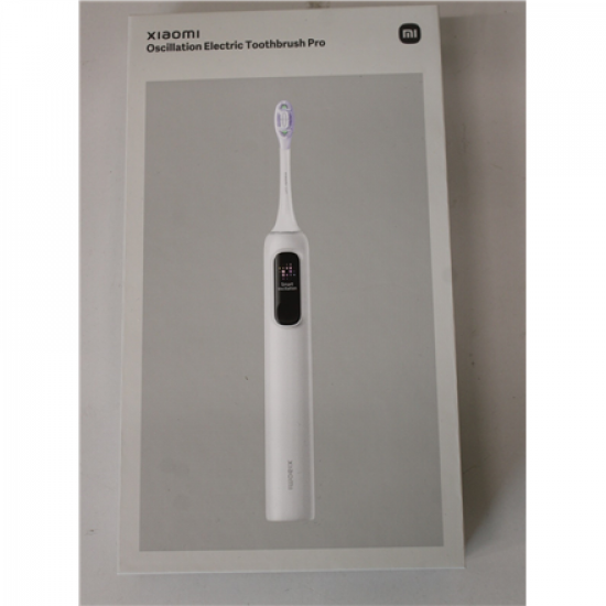 SALE OUT. Xiaomi Oscillation Electric Toothbrush Pro, White EU | Xiaomi Oscillation Electric Toothbrush Pro EU | Warranty 24 month(s) | Rechargeable | For adults | Number of brush heads included 2 | Number of teeth brushing modes 4 | White | UNPACKED, MIS