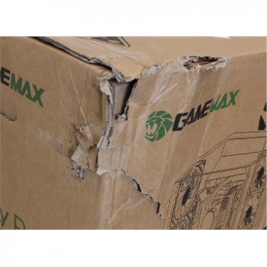 SALE OUT. Gamemax | Case | INFINITY PRO BK | ATX | Gamemax Case | INFINITY PRO BK | ATX | DAMAGED PACKAGING AND GLASS. DETACHED AND WARPED GLASS TOP FIXTURE