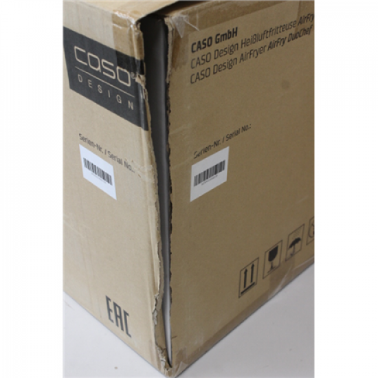 SALE OUT. Caso 03186 Air Fryer Duo Chef, Total capacity 14L, 2200W, Black | Caso Air Fryer | DuoChef | Power 2200 W | Capacity 14 L | Black | UNPACKED, DAMAGED PACKAGING, SCRATCHED ON CORPUS, DENT ON FRONT | 24 month(s)