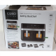 SALE OUT. Caso 03186 Air Fryer Duo Chef, Total capacity 14L, 2200W, Black | Caso Air Fryer | DuoChef | Power 2200 W | Capacity 14 L | Black | UNPACKED, DAMAGED PACKAGING, SCRATCHED ON CORPUS, DENT ON FRONT | 24 month(s)
