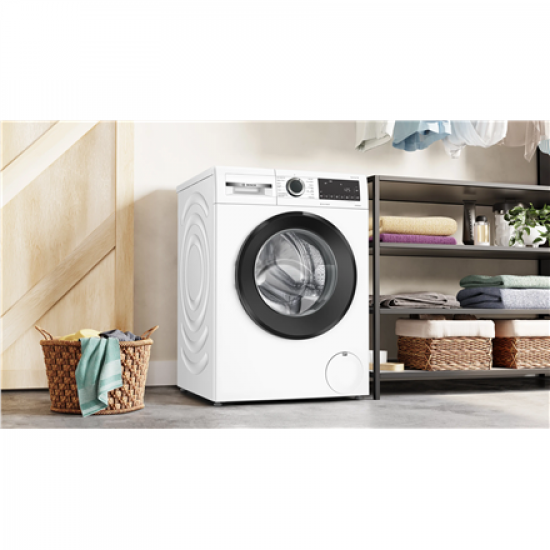 Bosch WGG244ZTSN Washing Machine, A, Front loading, Capacity 9 kg, Depth 58.8 cm, 1400 RPM, White | Bosch