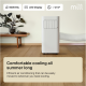 Mill MPAC5000 Air Conditioner 5000 BTU, For rooms up to 12 m², White