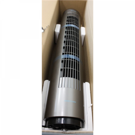 SALE OUT. | Cecotec EnergySilence 8190 Skyline Ionic | Tower Fan | Stand Fan | 60 W | Diameter 29 cm | Number of speeds 3 | Oscillation | Timer | Remote control | Grey | DAMAGED PACKAGING