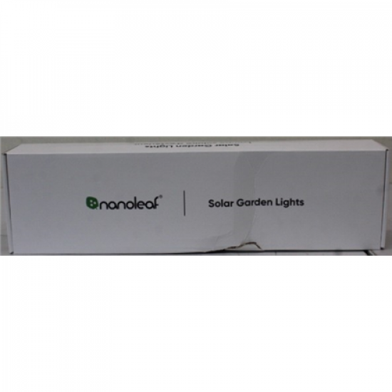 SALE OUT. Nanoleaf Solar Garden Lights V1.5 2 Sets | Nanoleaf DAMAGED PACKAGING