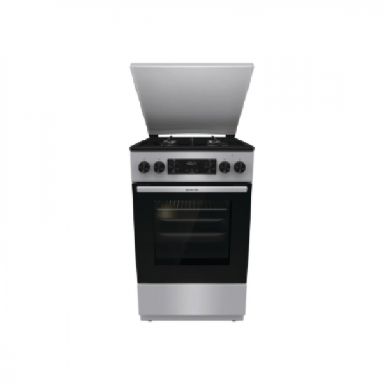 Gorenje GK5C42SJ Cooker, Gas hob, Electric oven, Width 50 cm, Grey