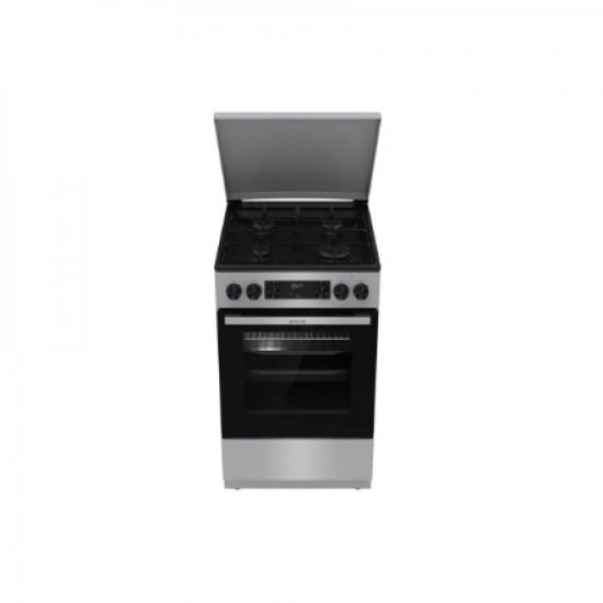 Gorenje GK5C42SJ Cooker, Gas hob, Electric oven, Width 50 cm, Grey