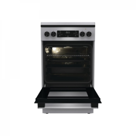 Gorenje GK5C42SJ Cooker, Gas hob, Electric oven, Width 50 cm, Grey