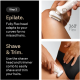 Braun Silk-épil 9 Flex SkinSpa SES9-481 3D Epilator, Wet & Dry, White/Gold