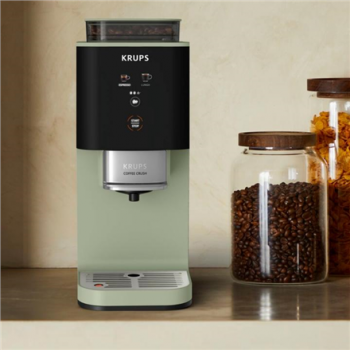 Krups Coffee Crush Coffee maker SA401LE0, Black/Green