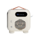 Adler LED Fan Heater with Remote Control | AD 7756 | Fan heater | 2000 W | Beige | IPX0