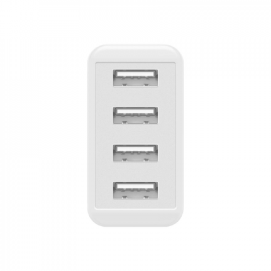 Goobay 44962 30 W USB-A Multiport Charger, White