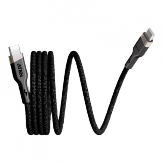 Aten 240W USB-C to USB-C Magnetic Charging Cable, 1 m | 2L-3101P240M | USB-C to USB-C